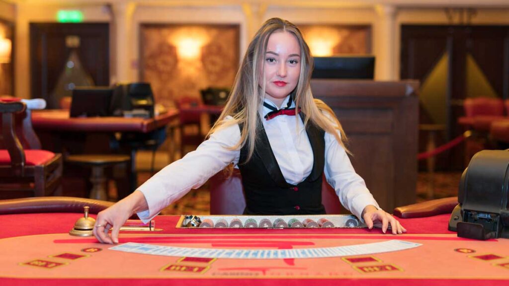 Những điều cần biết về Dealer trong Casino hiện nay 1 Tìm hiểu chi tiết Dealer trong Casino trực tuyến là gì?