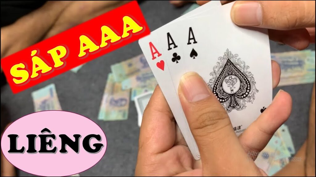 Sáp liêng là gì? Chiến thuật đánh liêng Go88 bất bại 1 Sáp liêng là bạn có ba lá bài cùng giá trị số
